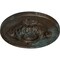 Ekena Millwork Monique Ceiling Medallion (Fits Canopies up to 3 3/4"), 13 3/4"OD x 1"P, Bronze Blue Patina CM13MOBBS - alternate 2
